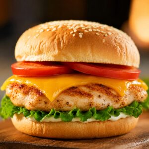 Chicken PHD Burger